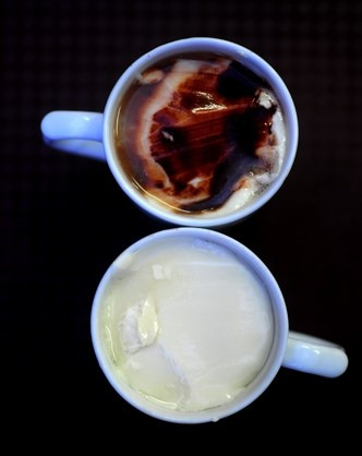 Tào phớ cà phê.