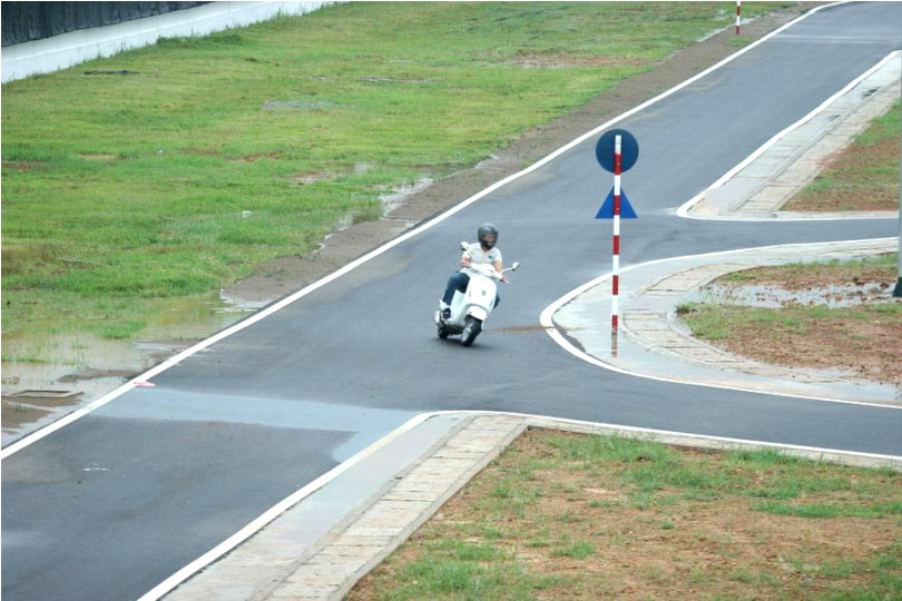 Đường chạy thử này nằm trong chính khuân viên của nhà máy tại Vĩnh Phúc, được áp dụng công nghệ tiên tiến nhất trên thế giới.