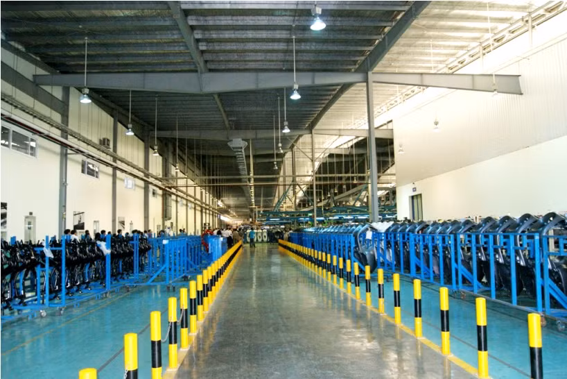 Các dòng sản phẩm được lắp ráp tại đây bao gồm Vespa, Liberty, Fly, Zip