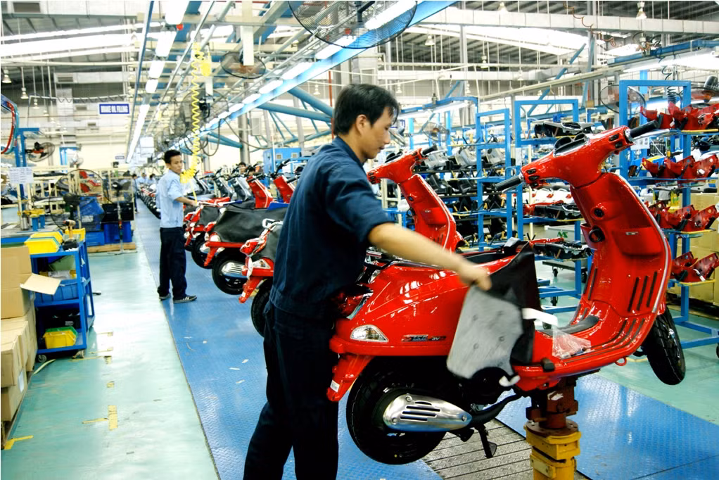 Khâu lắp ráp hoàn chỉnh