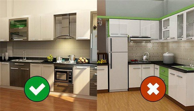 Phong thủy nhà bếp và 5 điều cấm kỵ, phạm phải 1 cũng nên sửa Phong thuy nha bep va 5 dieu cam ky, pham phai 1 cung nen sua