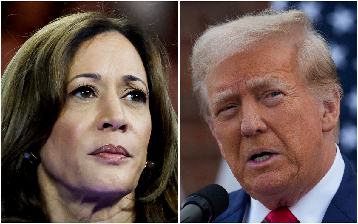 Cuộc tranh luận giữa ứng cử viên Tổng thống Mỹ của Đảng Dân chủ Kamala Harris và ứng viên của Đảng Cộng hòa Donald Trump sẽ diễn ra vào ngày 10/9/2024. Cả hai đều coi đây là thời cơ để thu hút những cử tri đang dao động nên cuộc tranh luận này được dự đoán sẽ diễn ra kịch tính và hấp dẫn. (Nguồn ảnh: Reuters) 