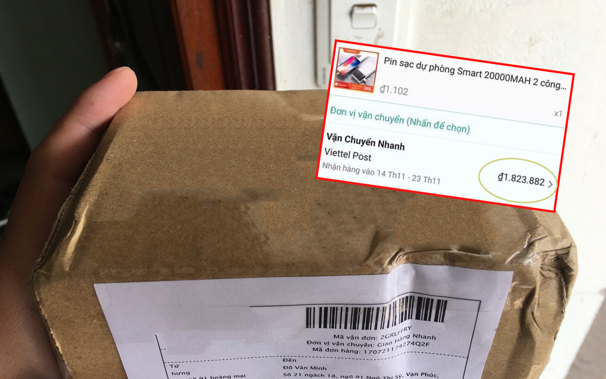 San sale: Hang giam gia 1.000 dong phi ship 1,9 trieu