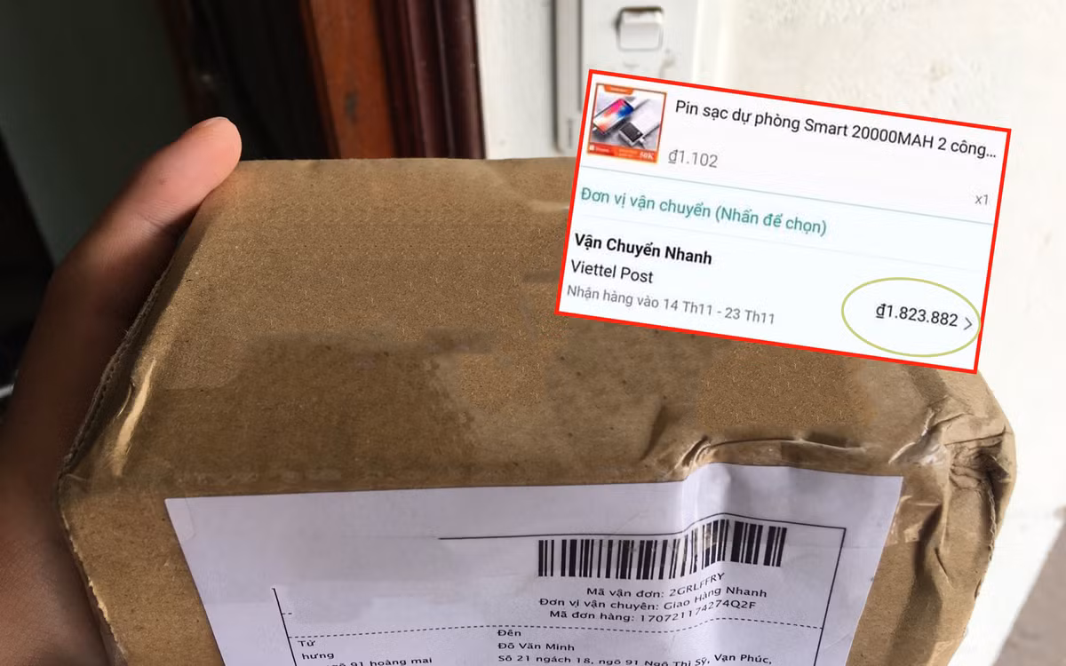 San sale: Hang giam gia 1.000 dong phi ship 1,9 trieu