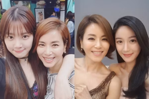 Kyun Mi Ri có 2 người con gái là Lee Da In và Lee Yoo Bi, đều gia nhập làng giải trí. Tuy nhiên, vì cái bóng của mẹ quá lớn nên cả hai đều không được công chúng đón nhận bằng.