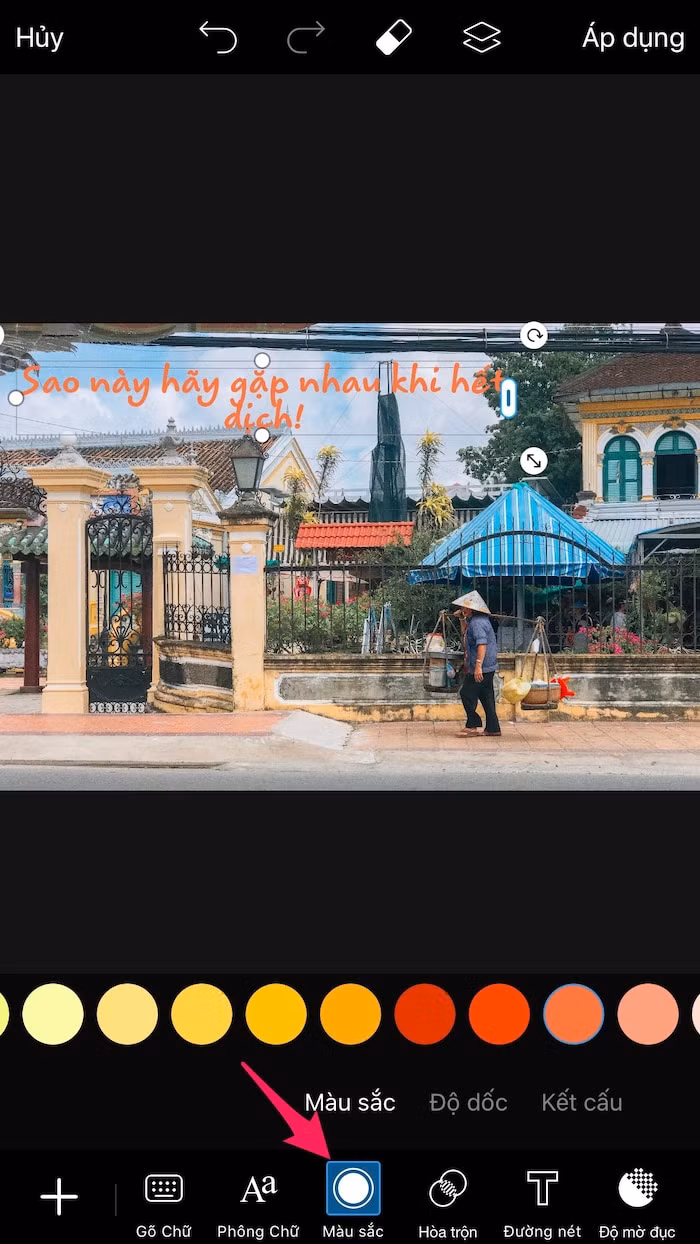 Huong dan chinh anh theo trend 