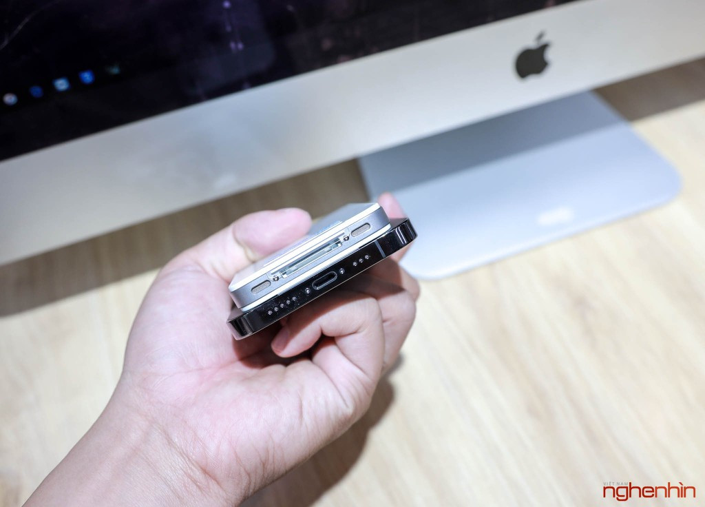 Ngoai hinh iPhone 12 Pro khi dung canh iPhone 4S va iPhone 11 iPhone 11-Hinh-6