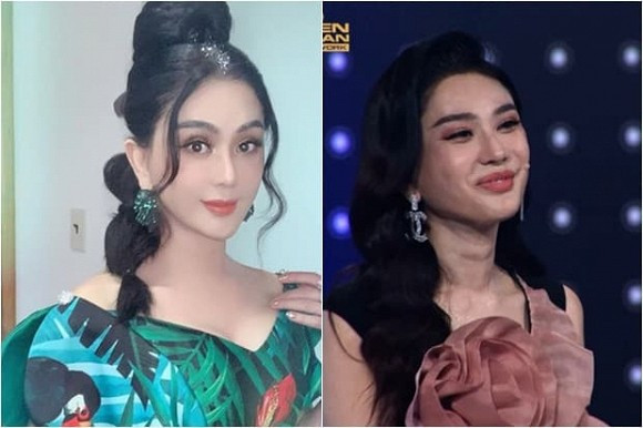 ##s###Loạt ảnh selfie bị đem ra so sánh với những khoảnh khắc kém xinh của cô trên sóng truyền hình.