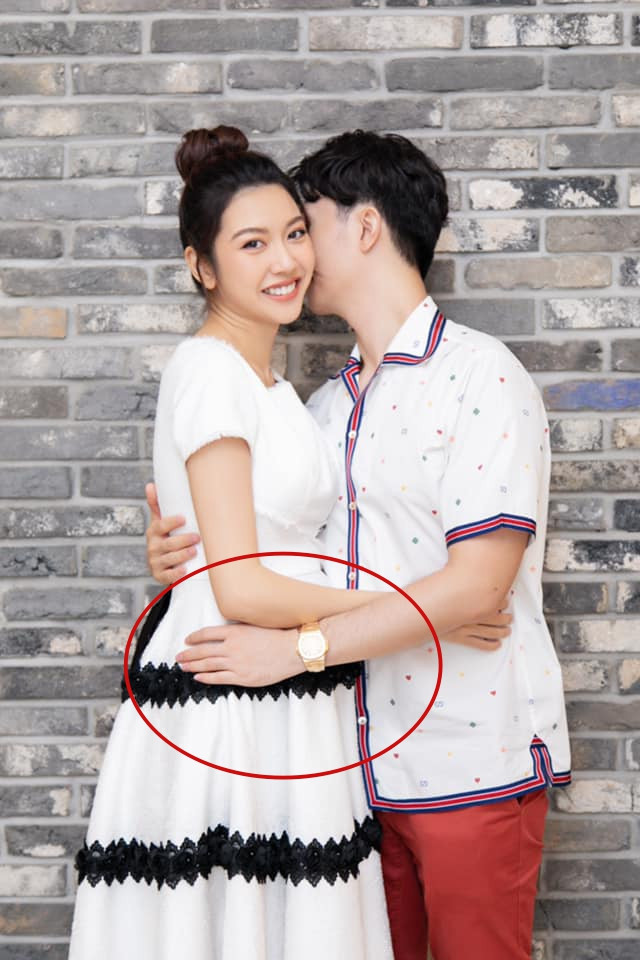 A hau Thuy Van de lo ro bung bau truoc khi lam dam cuoi-Hinh-3