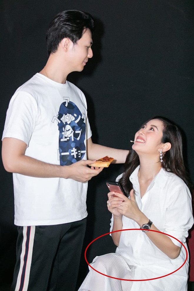 A hau Thuy Van de lo ro bung bau truoc khi lam dam cuoi-Hinh-4