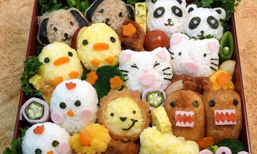 Những tạo hình ngộ nghĩnh.