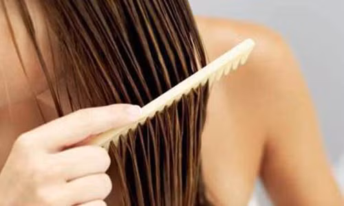 6. Chải đầu khi ướt. Khi ướt là lúc tóc yếu và dễ gãy rụng nhất. Vì vậy, thay vì dùng lược, bạn có thể dùng khăn mềm và chờ tóc khô tự nhiên.