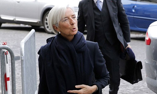 Tổng giám đốc Quỹ Tiền tệ Quốc tế (IMF) Christine Lagarde.
