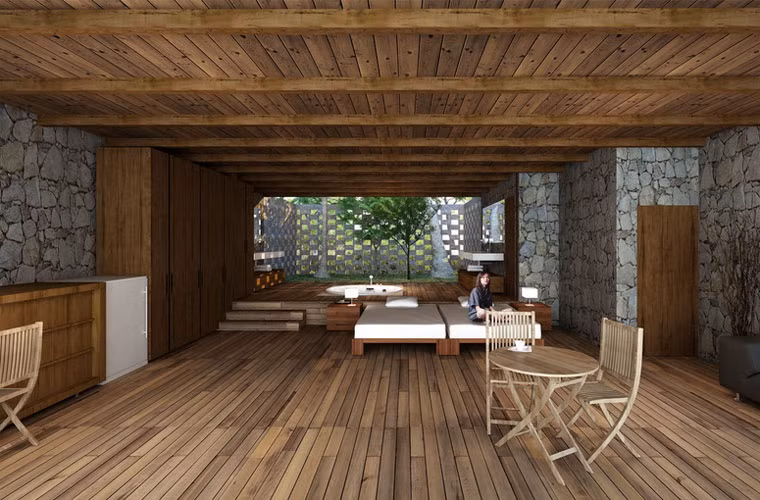 Khách sạn đã được khởi công từ năm 2009 và đang trong quá trình xây dựng.