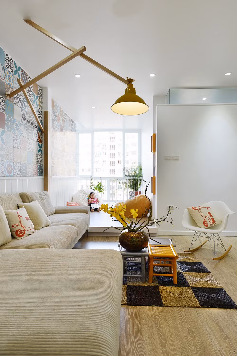 Màu sắc là một yếu tố quan trọng trong việc thiết kế nội thất cho ngôi nhà.