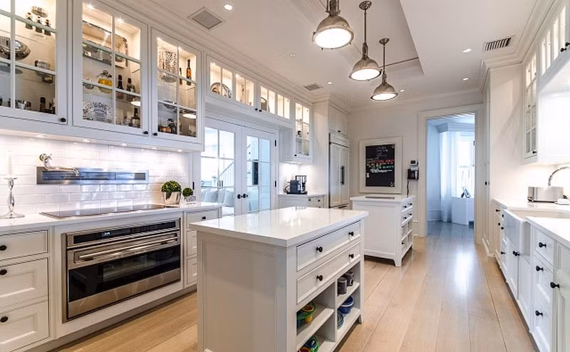 Khu vực này được gọi là "căn bếp quản gia" của biệt thự.