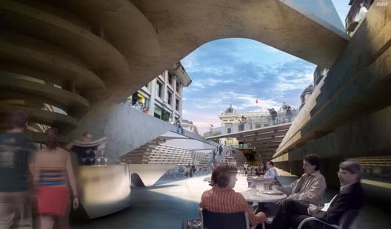 Theo như thiết kế mới, con đường này được chia ra thành các khu vực mới cho người đi bộ. Việc tạo ra những không gian mới này sẽ giúp người đi bộ có thể tham gia nhiều hoạt động khác nhau.