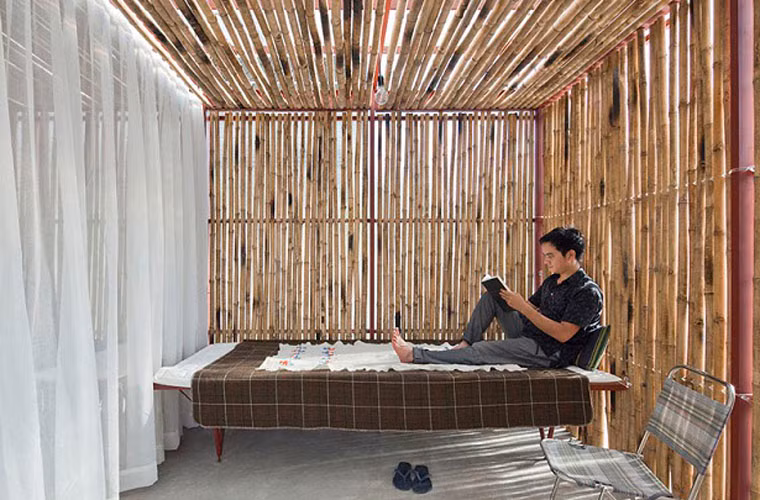 Mặt bằng được thiết kế có thể điều chỉnh được theo chiều dọc, cho phép những sự mở rộng về số thành viên gia đình cũng như trong tương lai.