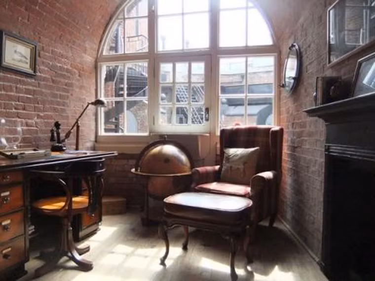 Một góc thư viện yên tĩnh.