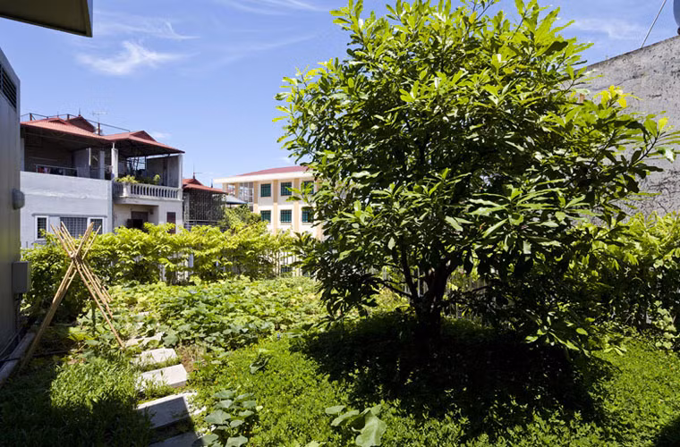 Kiến trúc sư Võ Trọng Nghĩa đã có rất nhiều công trình kiến trúc xanh đạt giải thưởng quốc tế. Tiêu biểu là Công trình nhà xanh ở thành phố Hồ Chí Minh với tên gọi "Ngôi nhà xanh" đoạt giải thưởng Kiến trúc Quốc tế của Mỹ (International Architecture Award); giải thưởng dành cho những thiết kế thân thiện với môi trường - Green Good Design giành huy chương vàng festival kiến trúc thế giới.