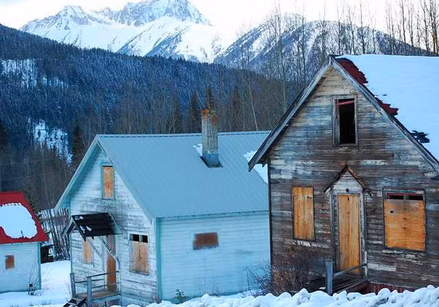 "Thị trấn ma" này từng rất đông đúc và thịnh vượng trong cơn sốt vàng năm 1930.