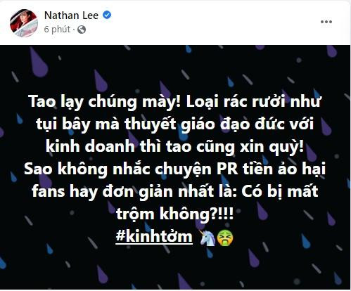 Nathan Lee kinh tom ke “thuyet giao kinh doanh”, nguoi do la ai?