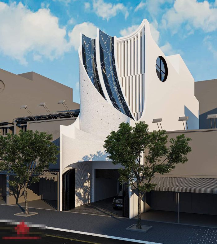 Nha ong doc dao voi ngoai canh mo phong tau vu tru