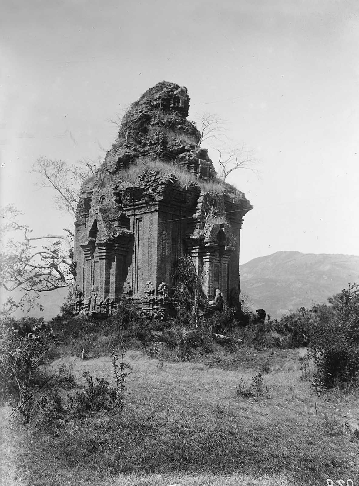 Cận cảnh tháp Hòa Lai.