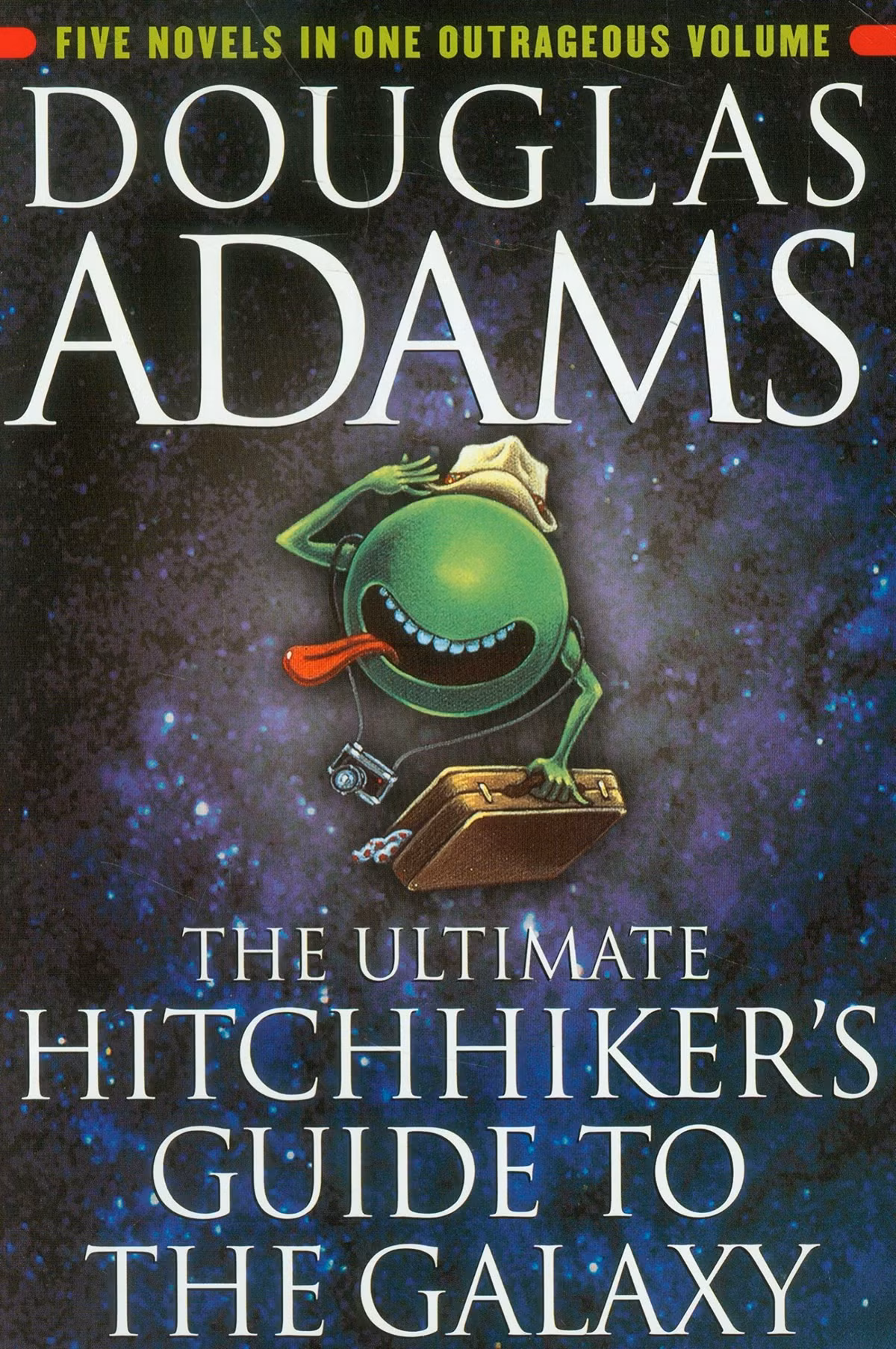  The Hitchhiker's Guide to the Galaxy: Cuốn sách khoa học viễn tưởng hài hước được chấp bút bởi tác giả Douglas Adams. Elon Musk đã đọc tiểu thuyết này từ lúc mới chỉ là một cậu thiếu niên. Trong cuộc phỏng vấn vào năm 2015, CEO của SpaceX đã chia sẻ rằng con tàu vũ trụ trong cuốn sách trên là phi thuyền không gian mà ông yêu thích nhất trong các tác phẩm khoa học viễn tưởng. Ảnh: The Guardian.