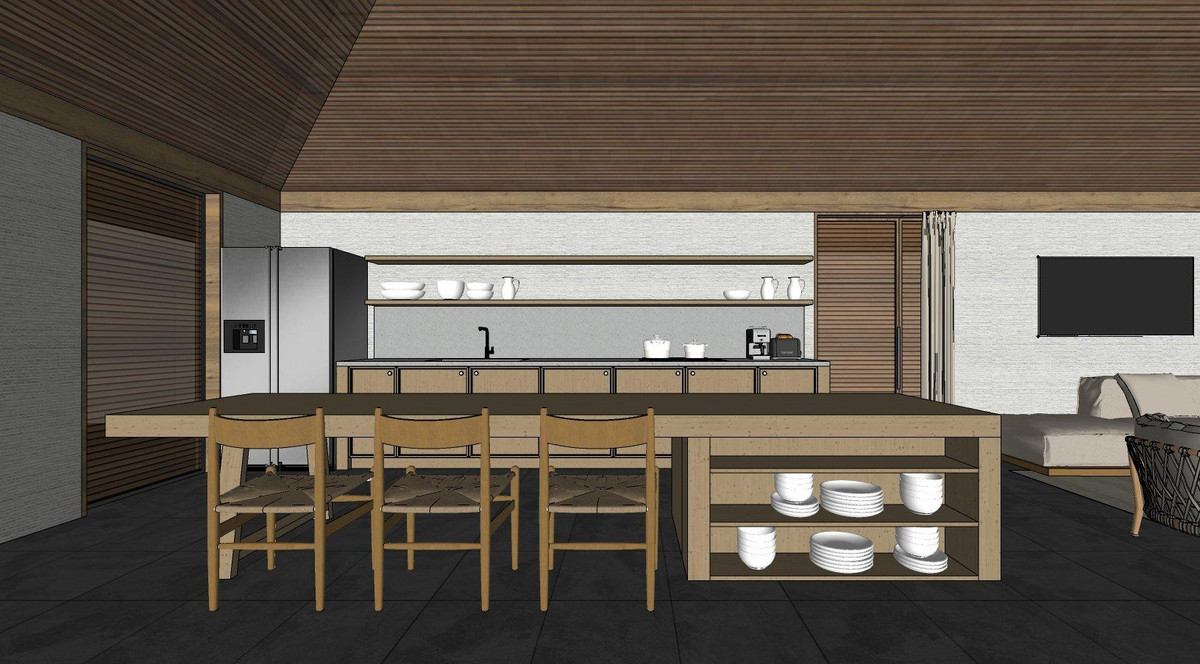 Nha vuon o Long An, lay y tuong tu cong trinh co, canh cua doc la-Hinh-5