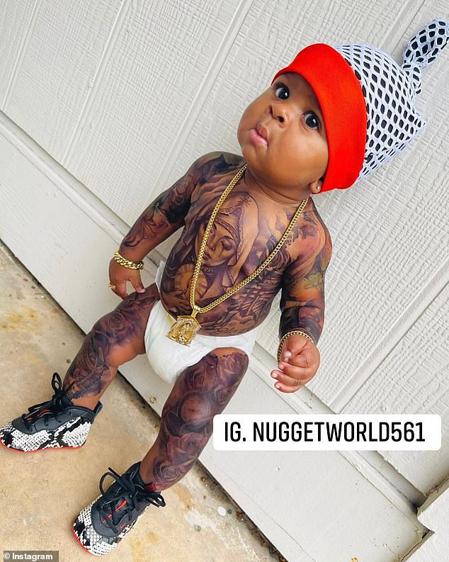 Bà mẹ cho con trai “xăm” kín người như “xã hội đen” gây tranh cãi - Hình 8 Ba me cho con trai “xam” kin nguoi nhu “xa hoi den” gay tranh cai-Hinh-8