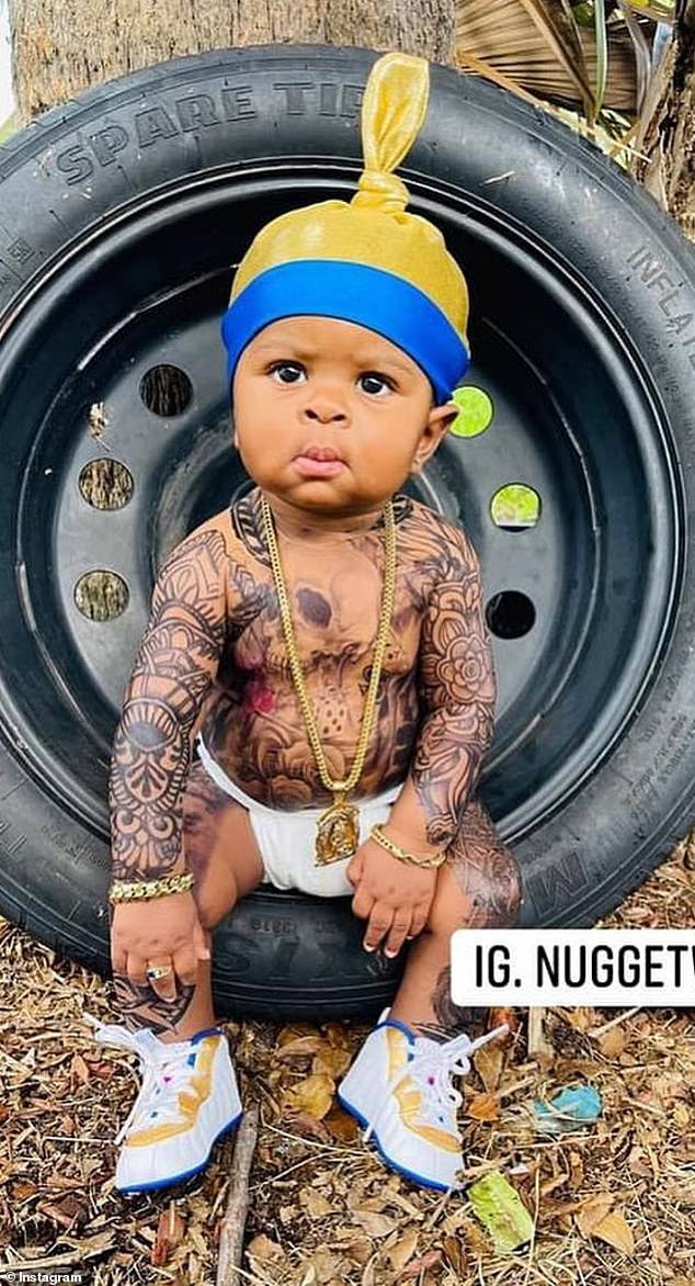 Bà mẹ cho con trai “xăm” kín người như “xã hội đen” gây tranh cãi - Hình 9 Ba me cho con trai “xam” kin nguoi nhu “xa hoi den” gay tranh cai-Hinh-9