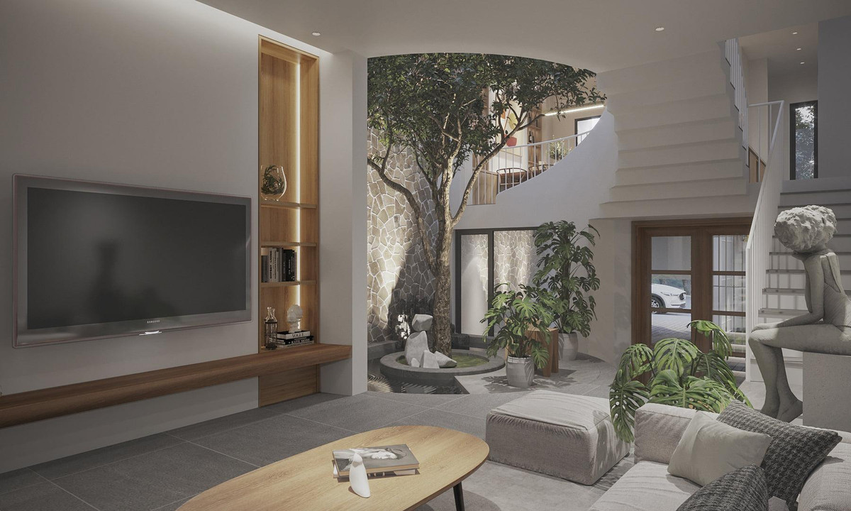 Ngôi nhà đậm chất nghệ thuật giữa những xô bồ, bon chen của phố thị ảnh 6