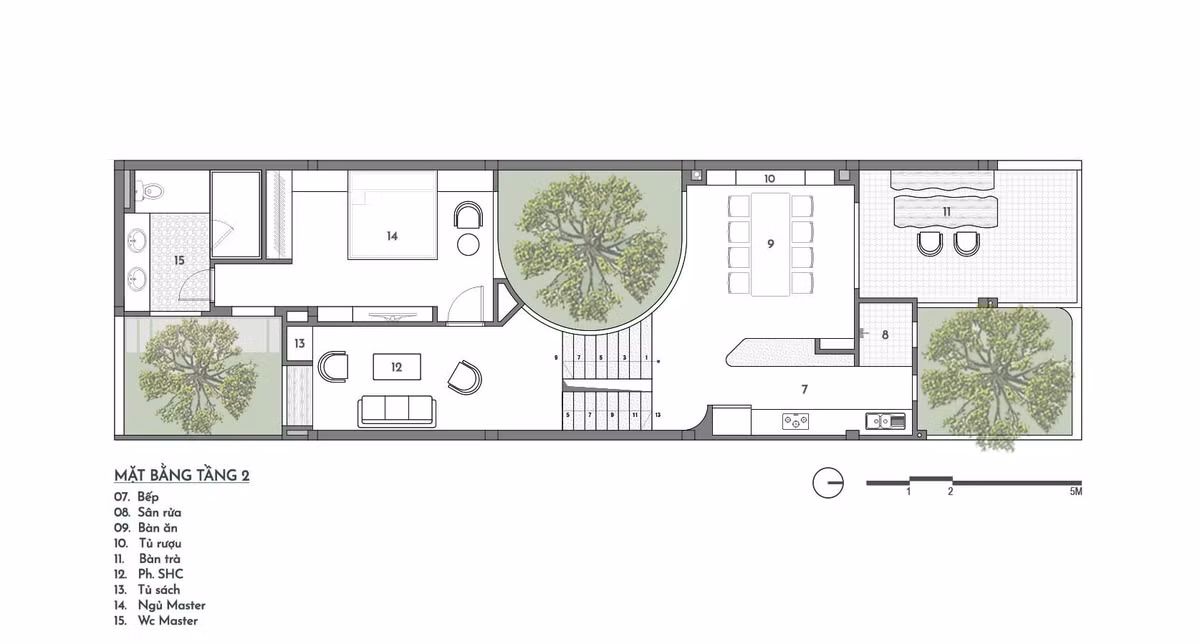 Ngôi nhà đậm chất nghệ thuật giữa những xô bồ, bon chen của phố thị ảnh 3