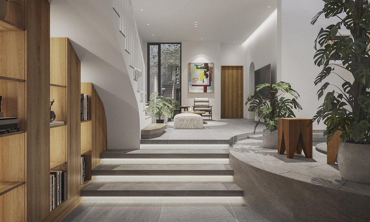 Ngoi nha dam chat nghe thuat giua nhung xo bo, bon chen cua pho thi-Hinh-9