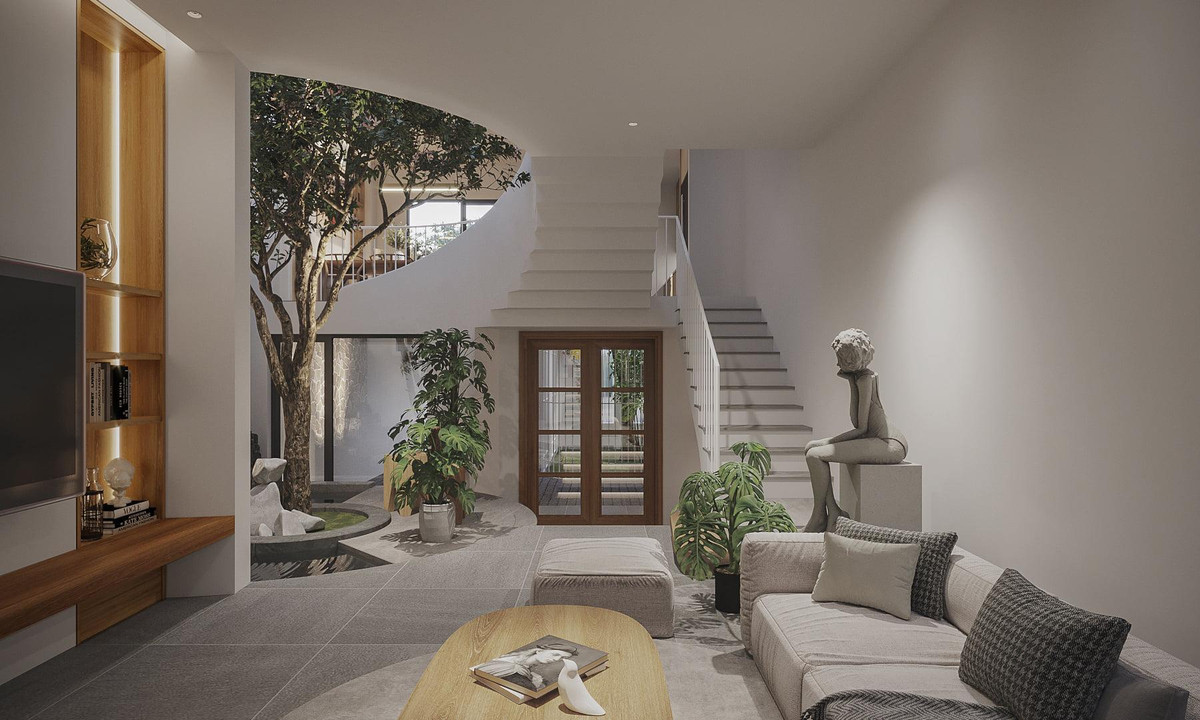 Ngôi nhà đậm chất nghệ thuật giữa những xô bồ, bon chen của phố thị ảnh 7