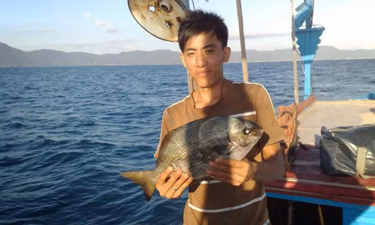 Thoạt nhìn loài cá này, nhiều người không sống ở biển chắc sẽ nhầm cho là cá rô phi cỡ lớn.