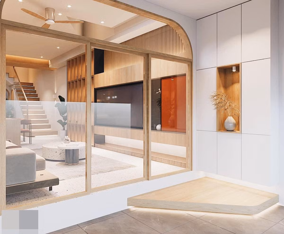 Nhà phố hiện đại, sân vườn đẳng cấp như thiên đường nghỉ dưỡng Bali ảnh 3