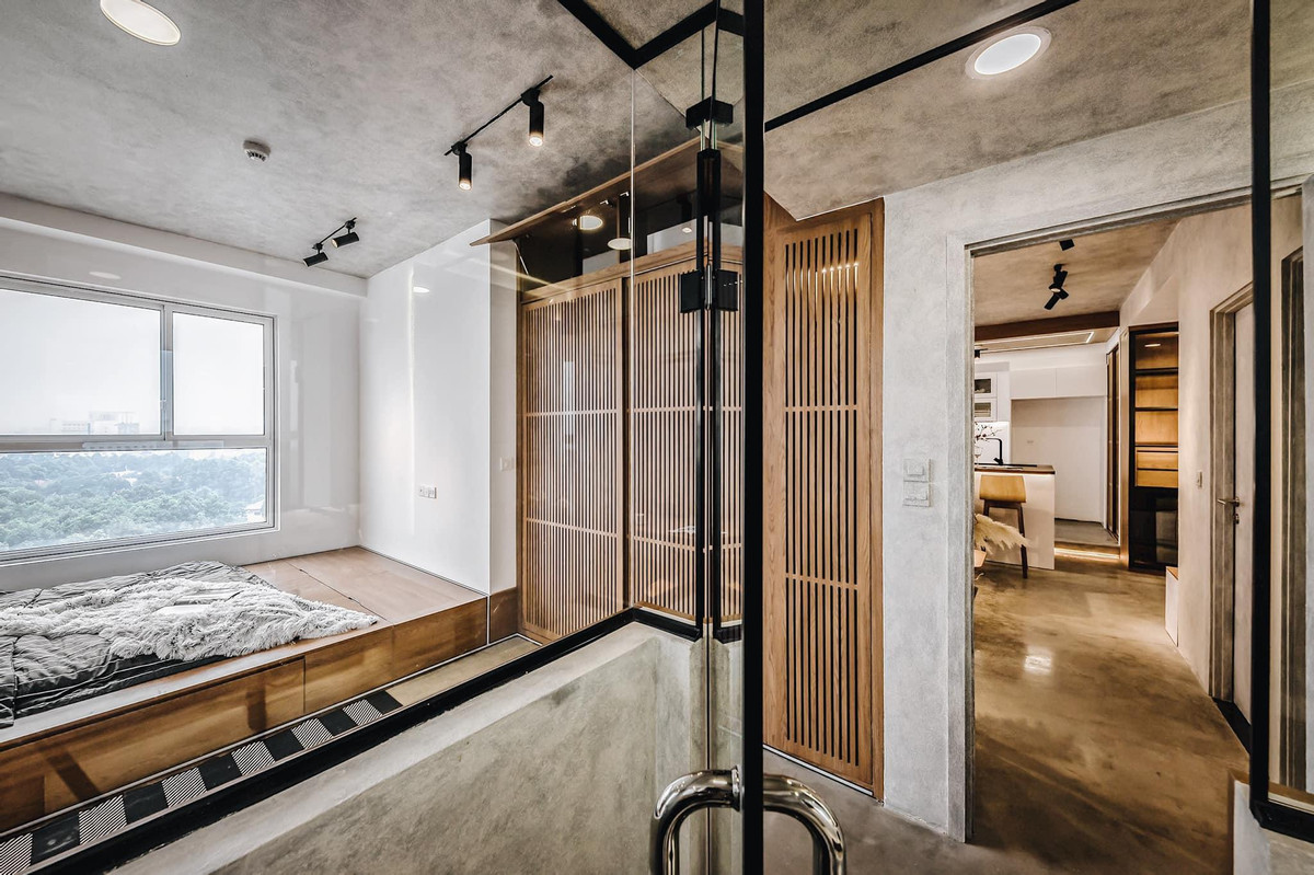 Ben trong can ho be-tong mai co ca khong gian vui choi cho thu cung-Hinh-16