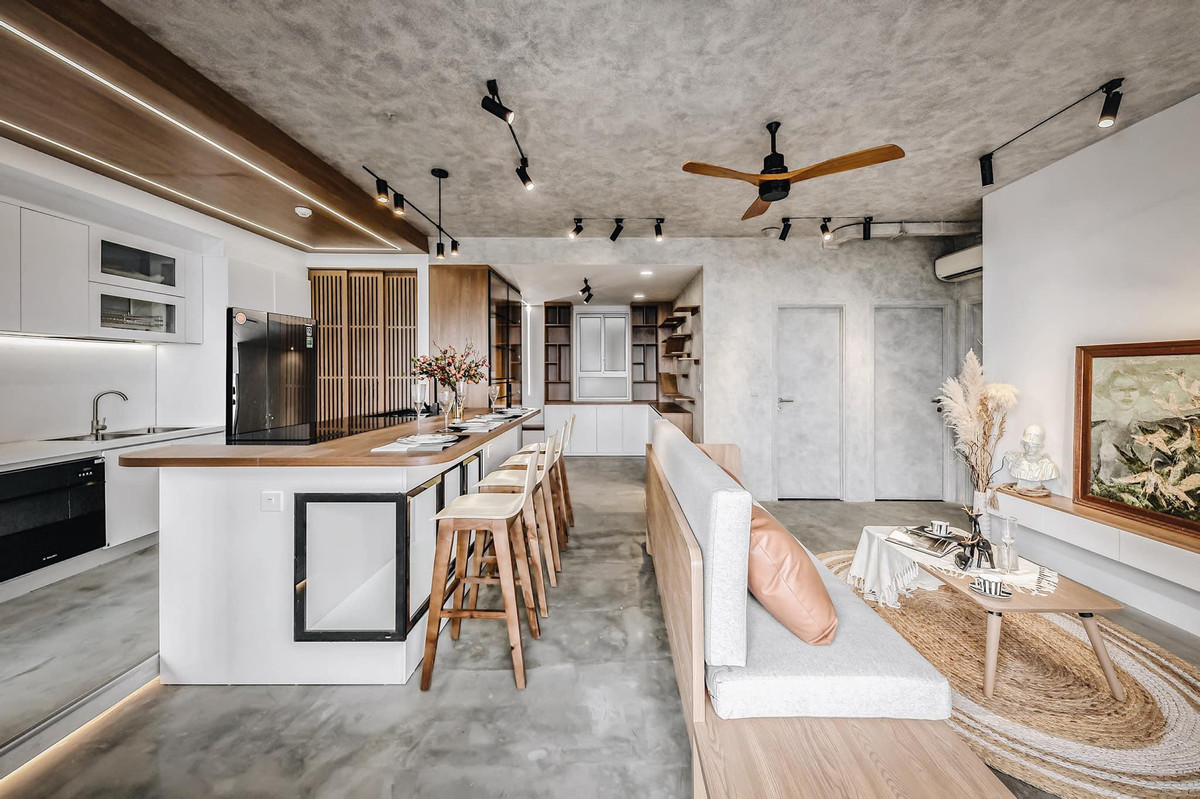 Ben trong can ho be-tong mai co ca khong gian vui choi cho thu cung-Hinh-5