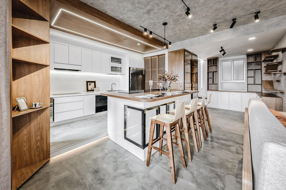 Ben trong can ho be-tong mai co ca khong gian vui choi cho thu cung-Hinh-6