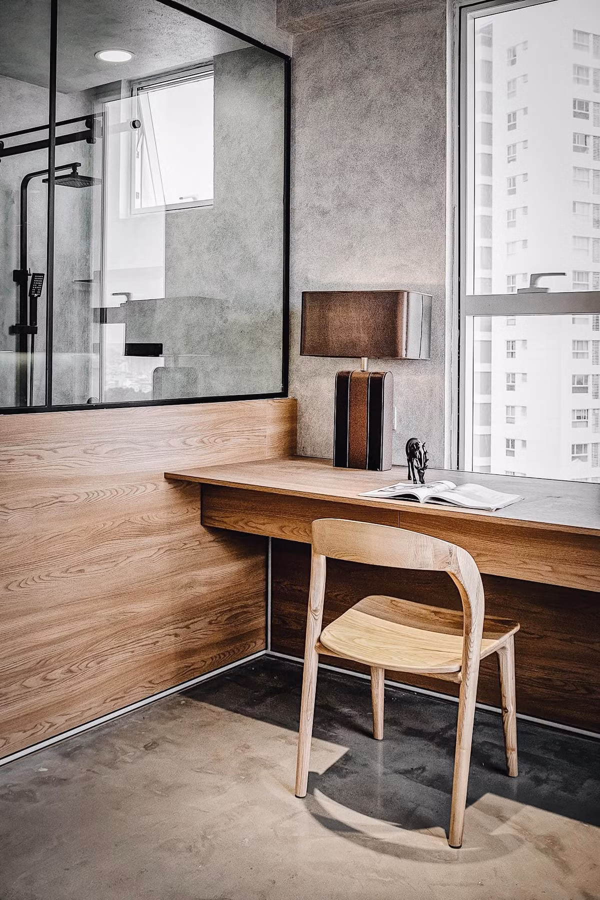 Ben trong can ho be-tong mai co ca khong gian vui choi cho thu cung-Hinh-19