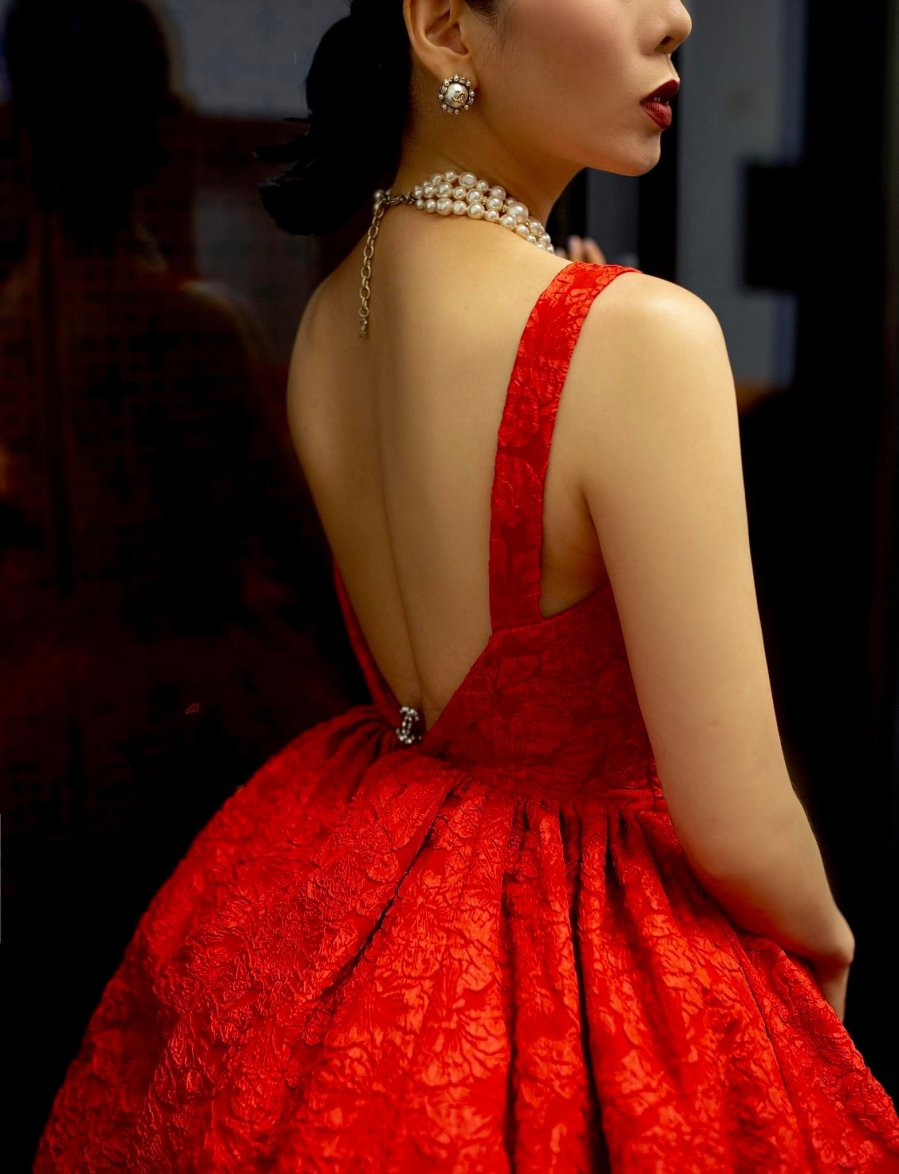 Le Quyen trai long: Dan ba tuoi 40 chua bao gio thay an yen nhu the