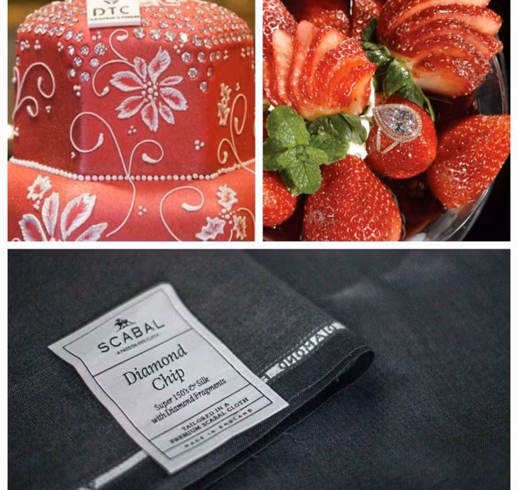 Trước giờ kim cương chủ yếu được biết tới là 1 loại nguyên liệu để sản xuất trang sức. Tuy nhiên liệu bạn đã từng nghe đến việc chế biến món ăn hay thậm chí… tạo vải dệt từ kim cương hay chưa?