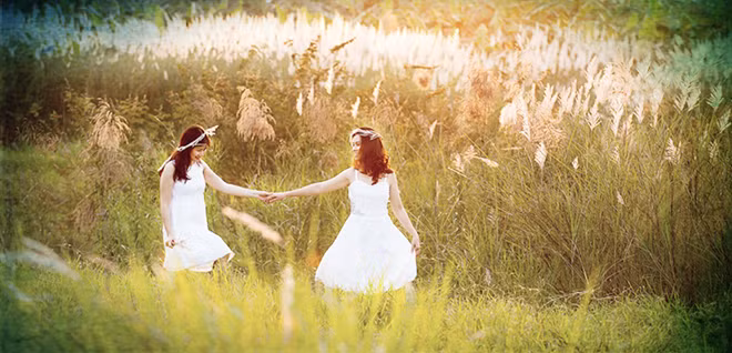 Thành phố còn có những đồng cỏ lau đẹp như tranh vẽ. Không khó để bắt gặp hình ảnh các cô gái như những nàng tiên bay bổng trong rừng hoa...