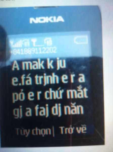 Tin nhắn được cho là của đối tượng gửi đến đe dọa nạn nhân.