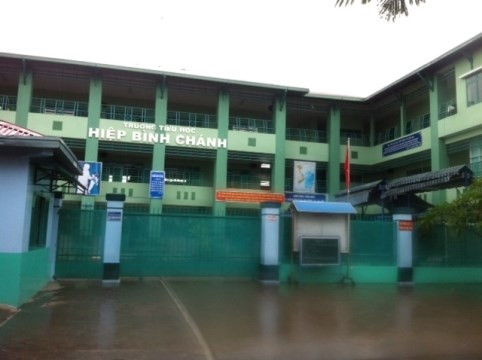 Trường tiểu học Hiệp Bình Chánh, phường Hiệp Bình Chánh, quận Thủ Đức.