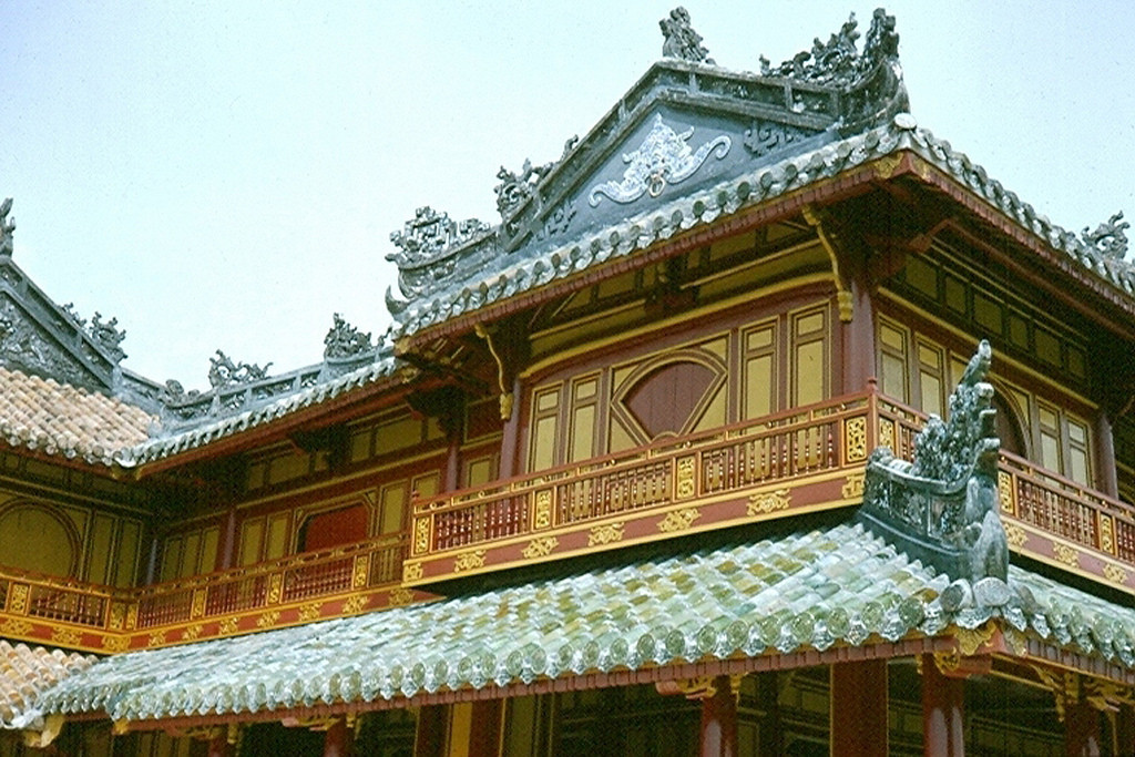 Cận cảnh Ngọ Môn, cổng chính của Hoàng thành Huế. Ảnh: Robert Gauthier.