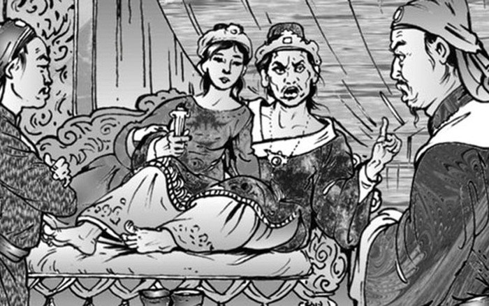 Theo sách Tục biên Công dư tiệp ký, dưới thời trị vì của vua Lê Uy Mục (1505-1509), Đinh Lưu bị nghi kỵ, vua quỷ Uy Mục ép ông phải tự vẫn. Không còn con đường nào khác, Đinh Lưu phải trốn sang Chiêm Thành, kết cục cuối cùng của ông về sau không ai rõ. Ảnh trong bài mang tính chất minh họa.