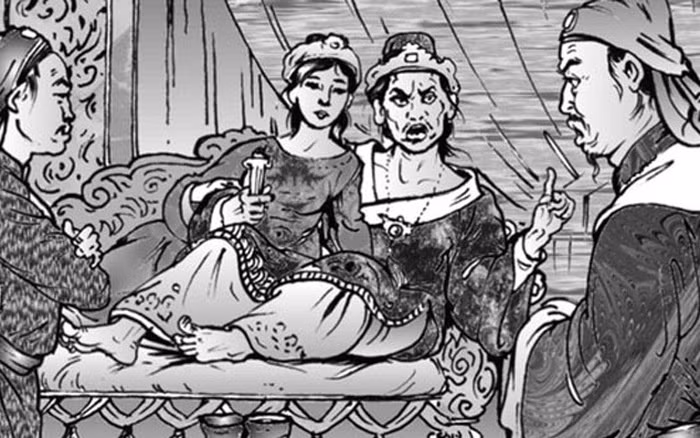 Theo sách Tục biên Công dư tiệp ký, dưới thời trị vì của vua Lê Uy Mục (1505-1509), Đinh Lưu bị nghi kỵ, vua quỷ Uy Mục ép ông phải tự vẫn. Không còn con đường nào khác, Đinh Lưu phải trốn sang Chiêm Thành, kết cục cuối cùng của ông về sau không ai rõ. Ảnh trong bài mang tính chất minh họa.